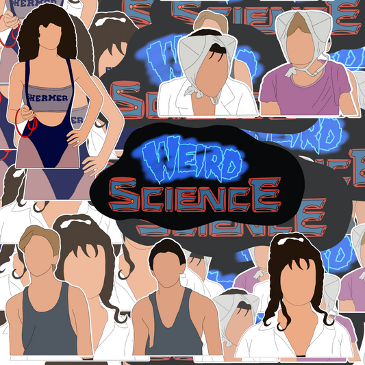 Weird Science sticker pack