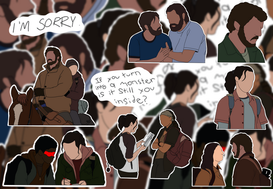 The Last Of Us Stickers #2