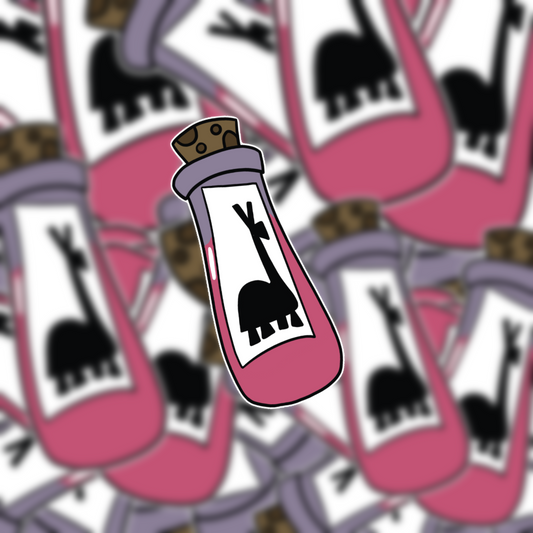 Llama Potion sticker